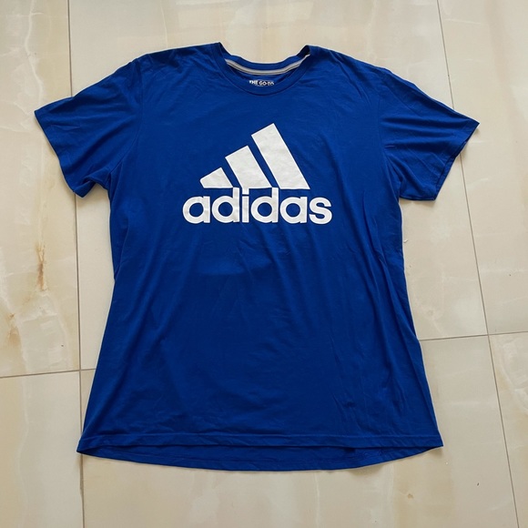 Adidas Blue Shirt - Picture 1 of 4
